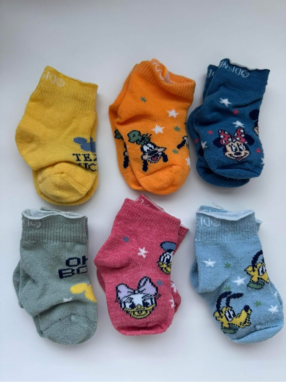 Like New Disney Baby Socks 6-9 Months